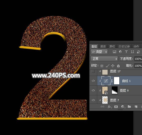 黄金字体设计教程ps,ps草书创意字体设计教程