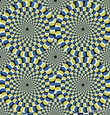 静图变动图视觉错觉,静图会动