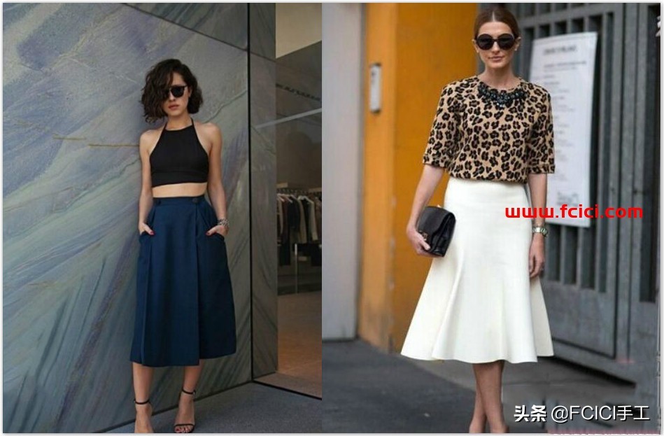 一块布如何剪出a字半身裙,一块布怎么做a字裙中长裙