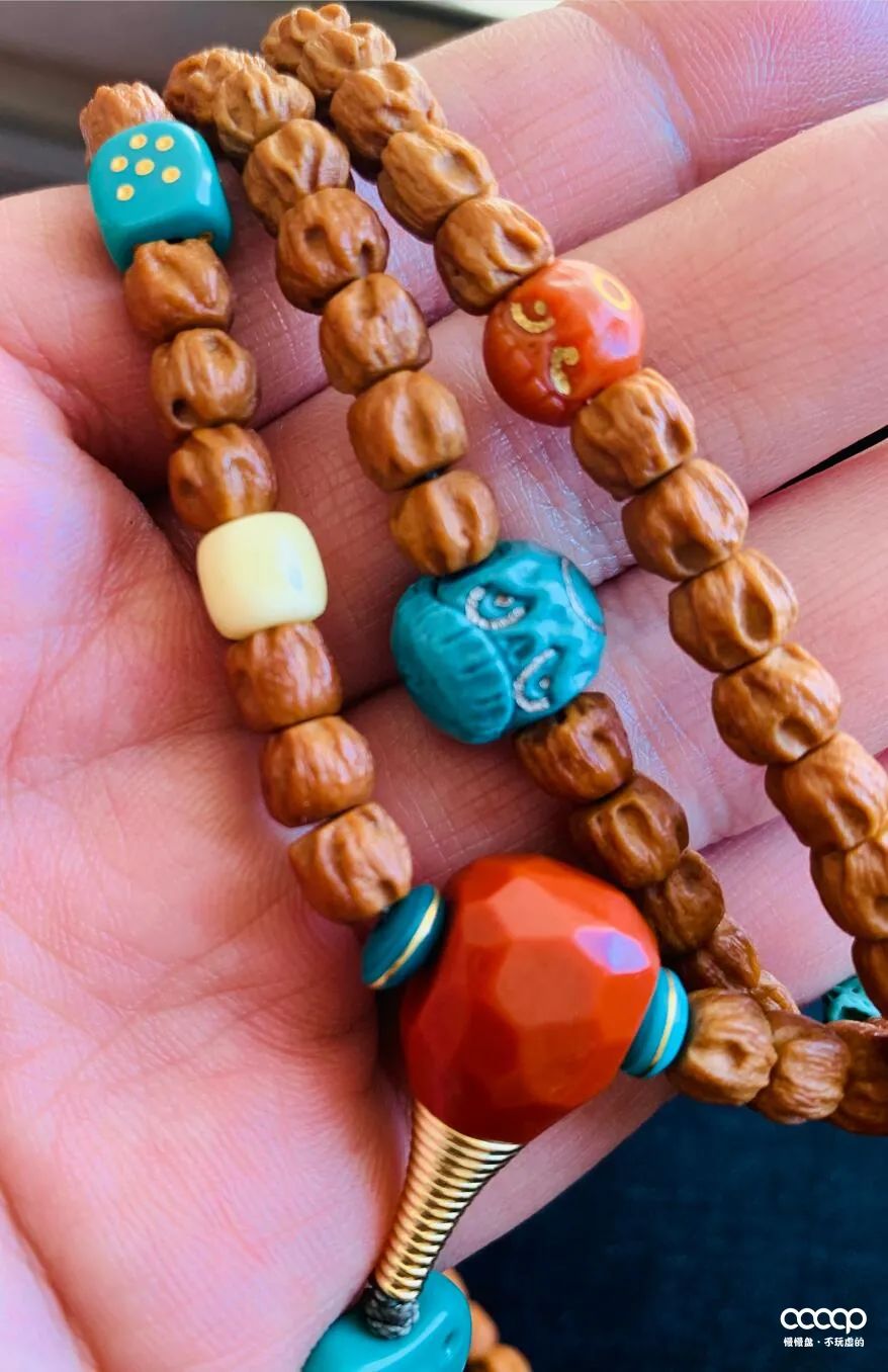 小金刚108颗配饰简单,长串小金刚怎么加配饰