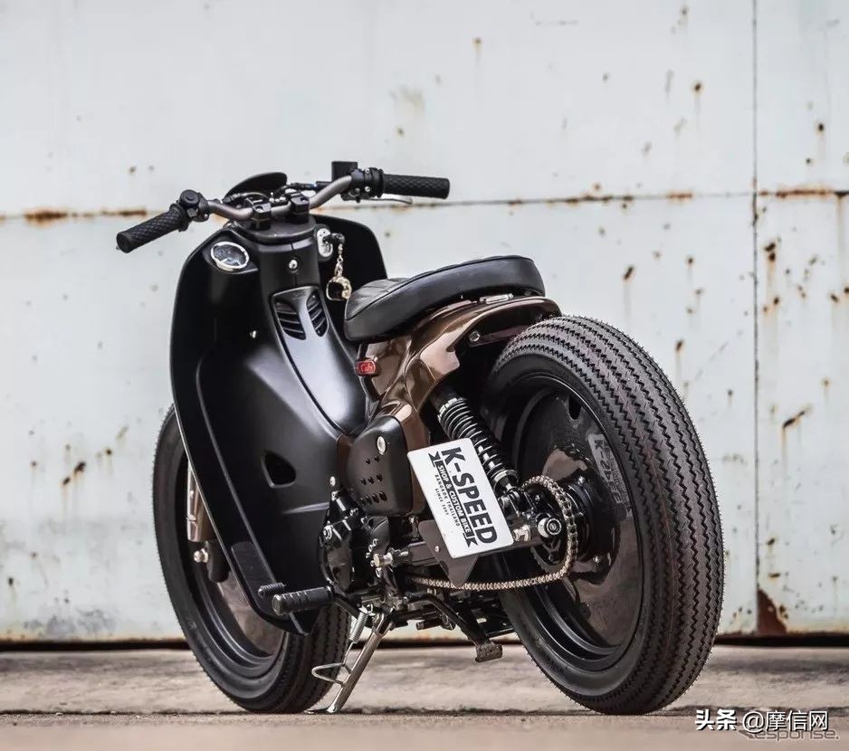 泰国K-Speed发布咖啡复古定制版本田超级幼兽