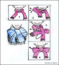男士围巾怎么系好看,300百种围巾系法