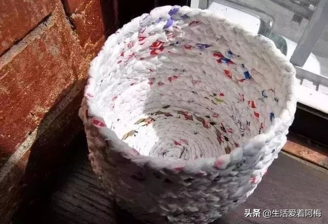 塑料袋环保手工制作,塑料袋改造手工大全