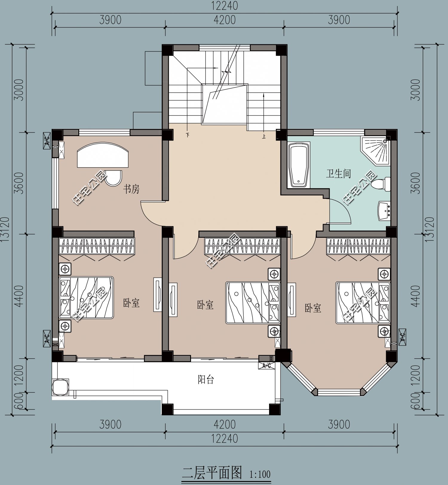 六款农村自建房户型推荐,农村盖房选这10套户型就够了