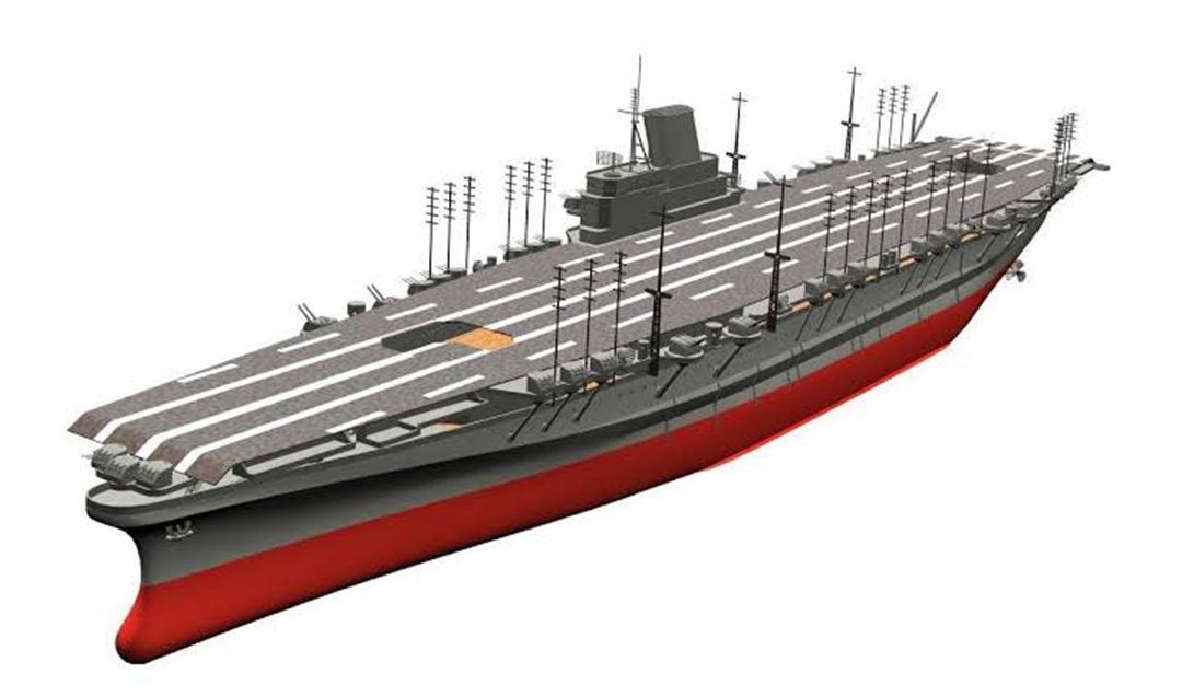 二战日本信浓号航母,二战日本最坚固航母排水量