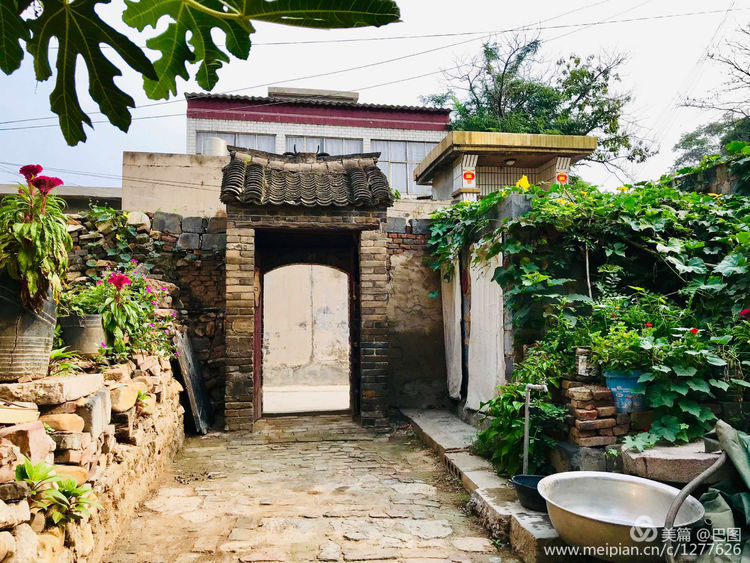 新安县铁门镇庙头村新旧照片对比,新安县庙头村的老照片