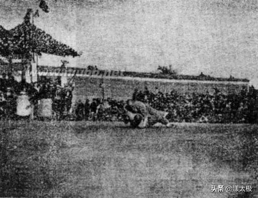 民国时期国术比武器材大全,民国国术擂台