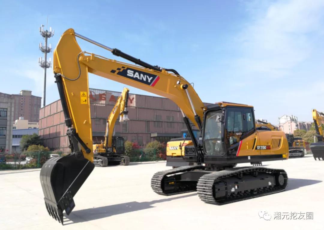 喜报：10台SY215ACE集体交机，这才是来自未来的挖机