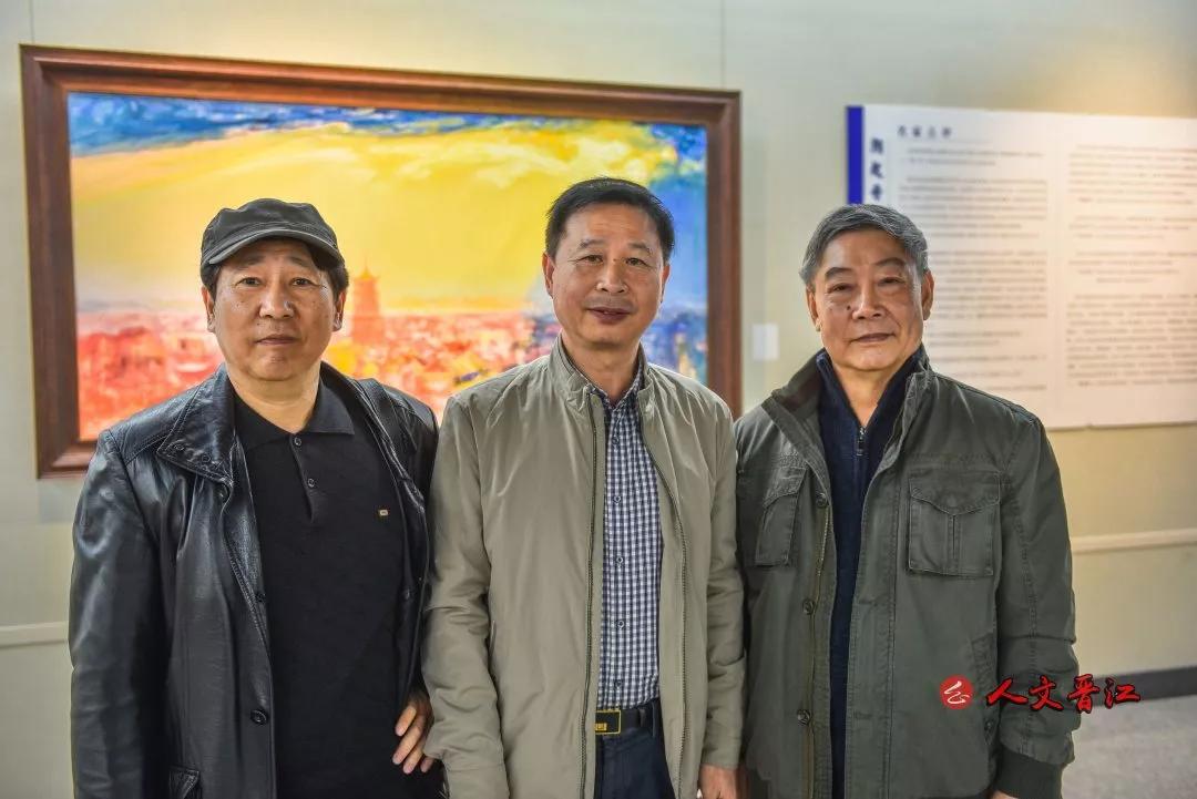 画笔寄乡思|潮起晋江——张及时油画艺术展在晋江开幕