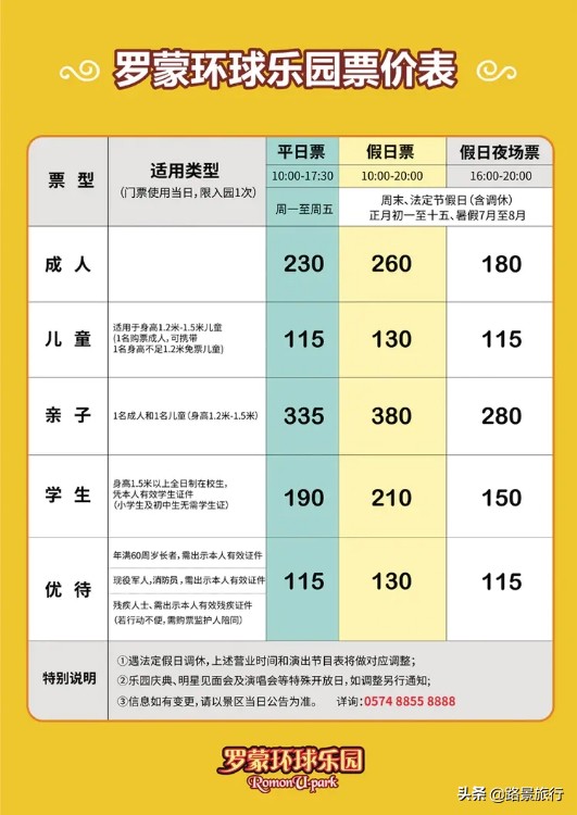 宁波罗蒙环球乐园攻略,宁波罗蒙环球乐园游玩项目