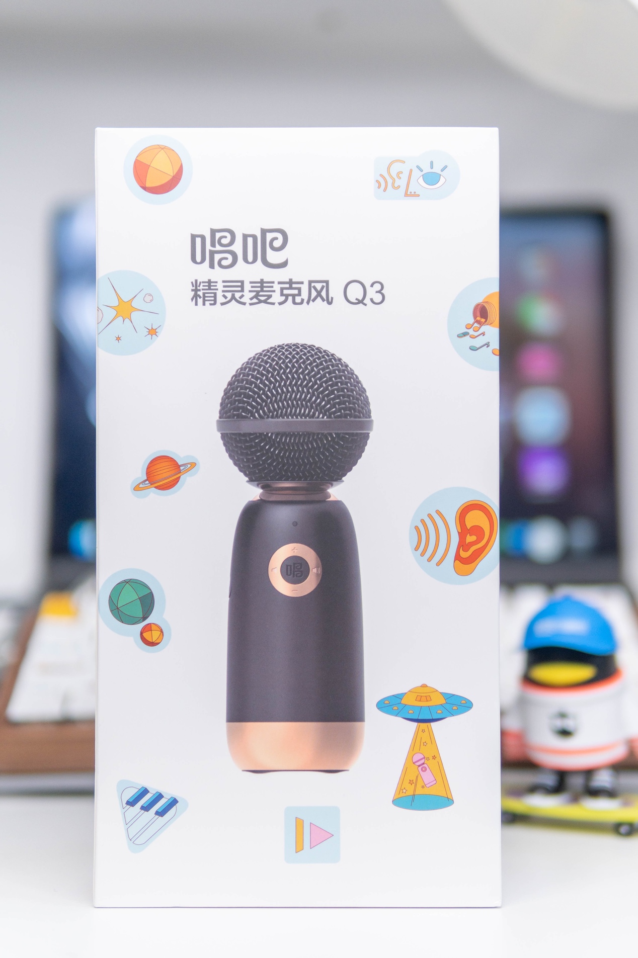 宅家也是K歌之王，唱吧精灵麦克风Q3，你的百万调音师