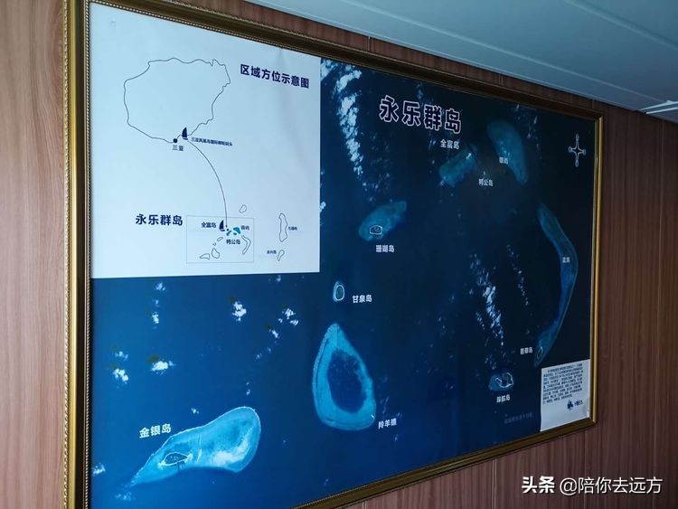 南海西沙岛礁全图,南海西沙群岛海域