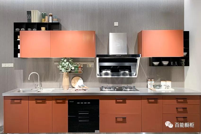 百能不锈钢厨房橱柜,百能不锈钢橱柜中式风格