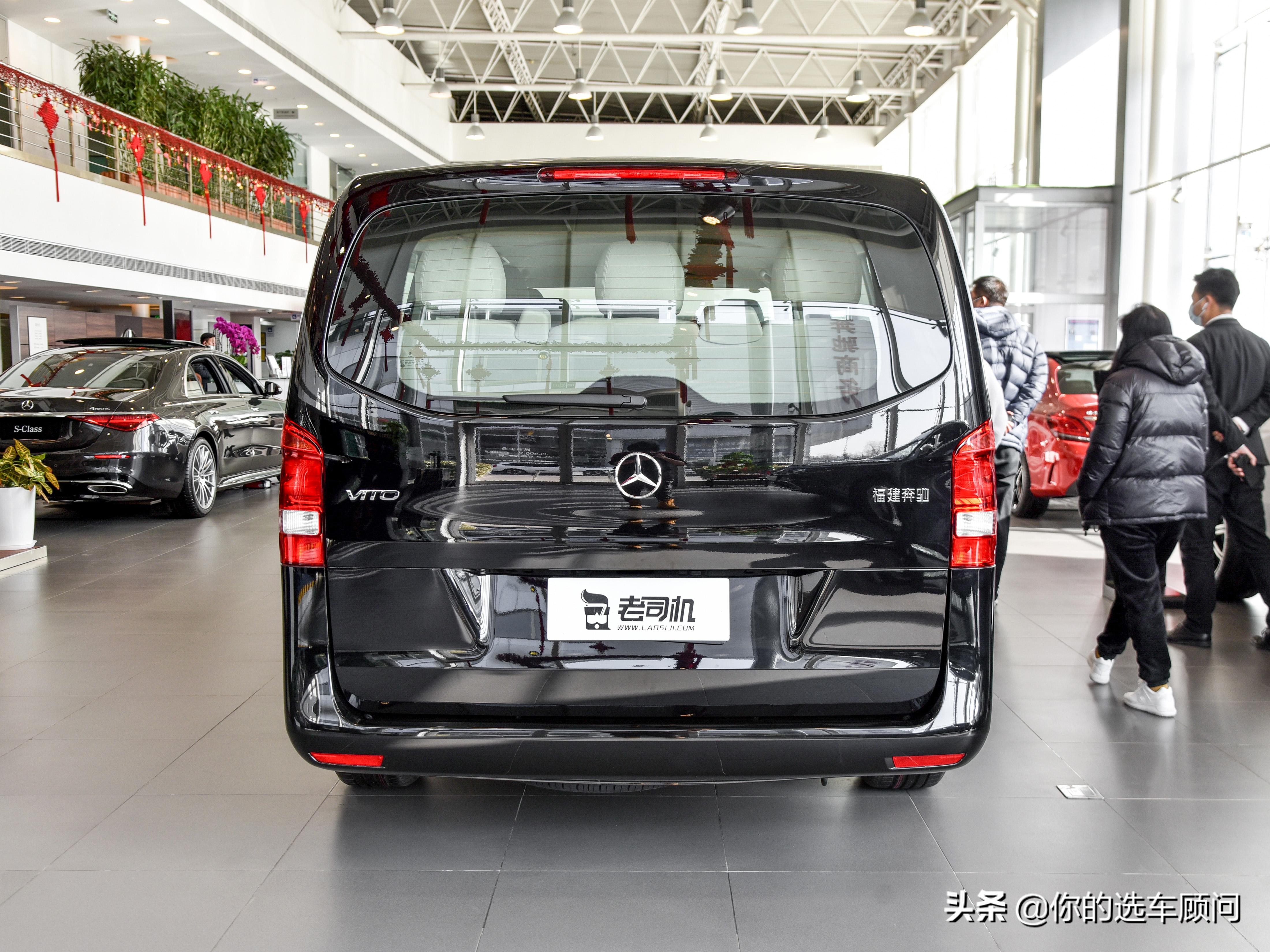 奔驰高顶威霆双色迈巴赫版商务车,奔驰高顶威霆商务车2021价格