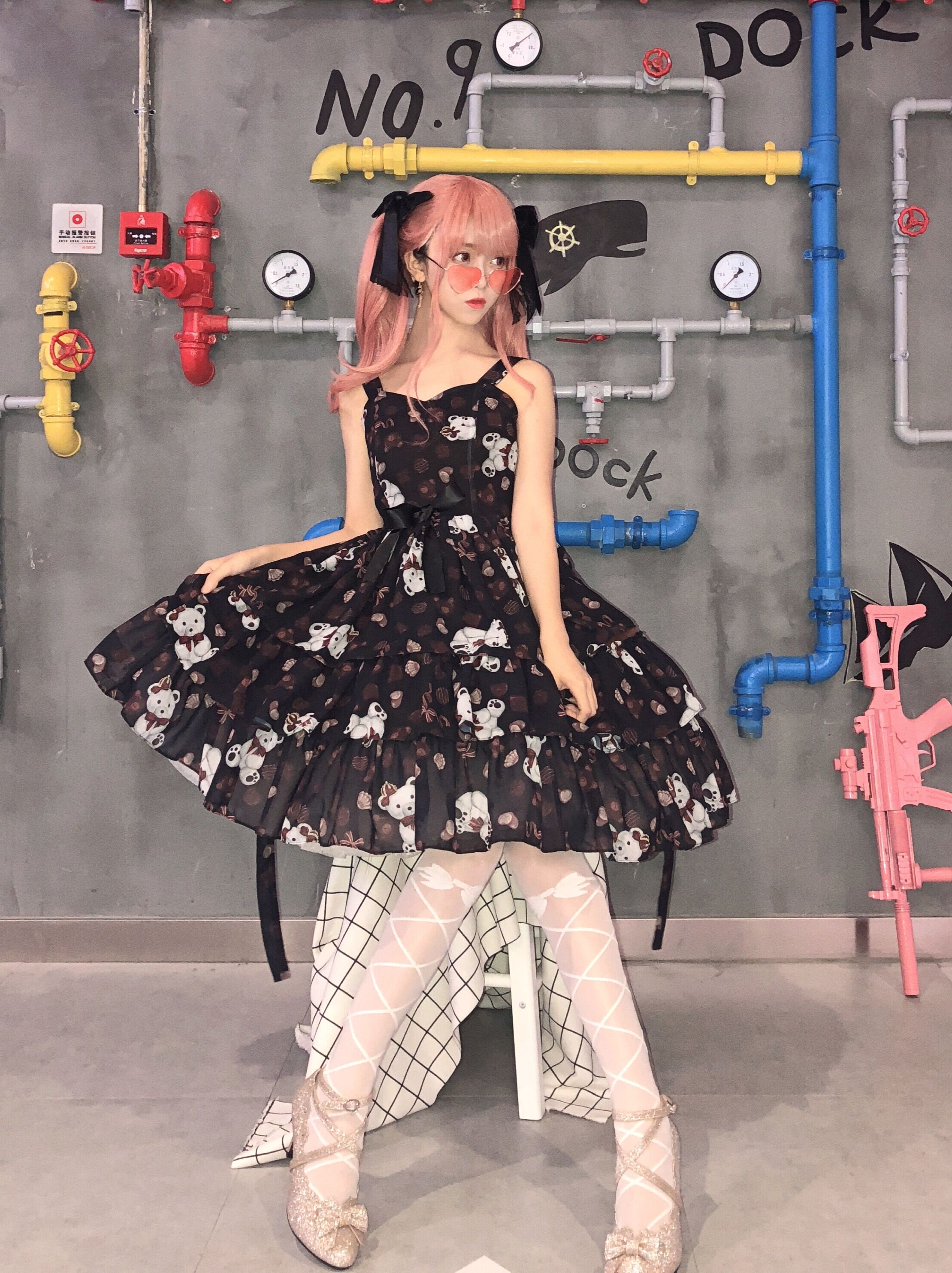 珍与花匣冬日恋曲lolita,冬日恋曲lolita穿搭