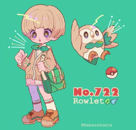 宝可梦百变怪拟人化图片,超可爱的q版宝可梦