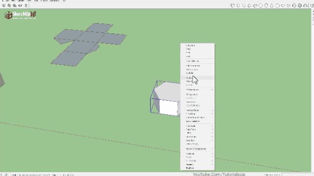 甲方：用SU把这堆盒子拆开，我要看背面
