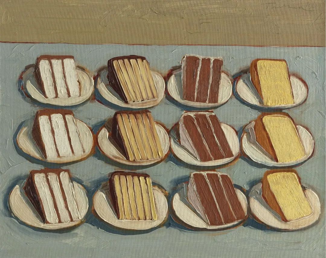 美国普普艺术家韦恩·蒂博作品欣赏