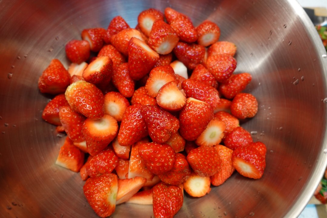 不添加防腐剂的草莓酱,在家做草莓酱儿童型