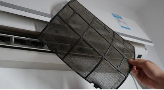 美的kfr-51lw空调如何清洗滤网,空调滤网如何拆下来清洗柜机