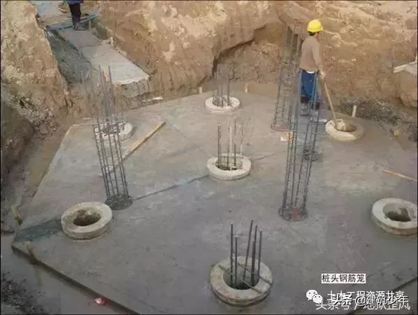 房建施工识图教程,桩基础的几种类型及施工方法