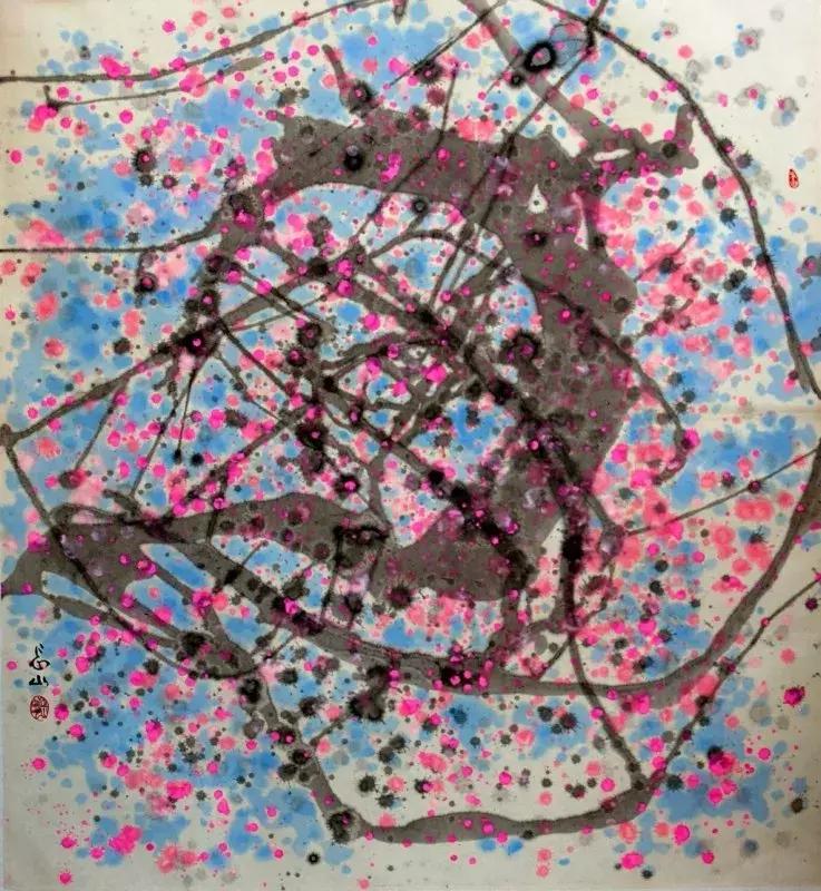 从何宝森先生的“光墨”画所想到的