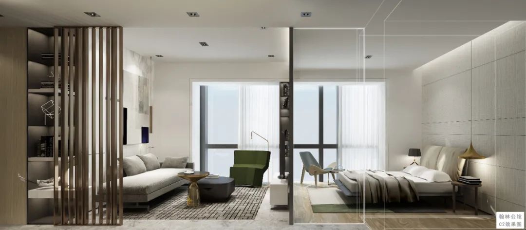 天津翰林公馆小户型,翰林公馆128小高层装修效果图