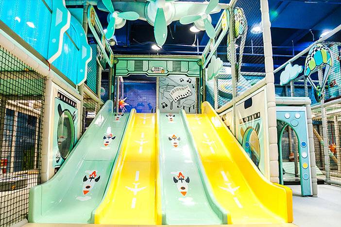 9.9元淘气堡单次游玩,乐多王国儿童室内主题乐园门票