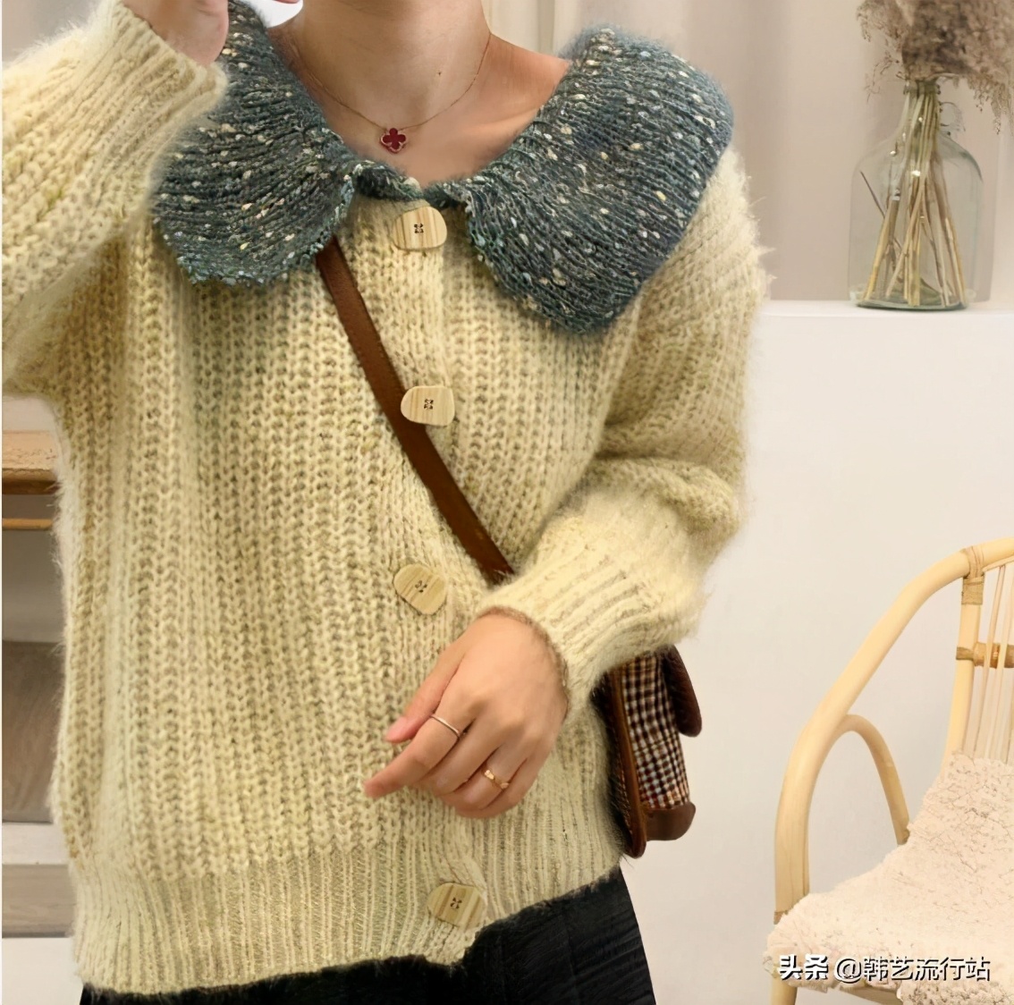 2021春天是针织服装的季节，今年流行的韩版毛衣款式真的可以
