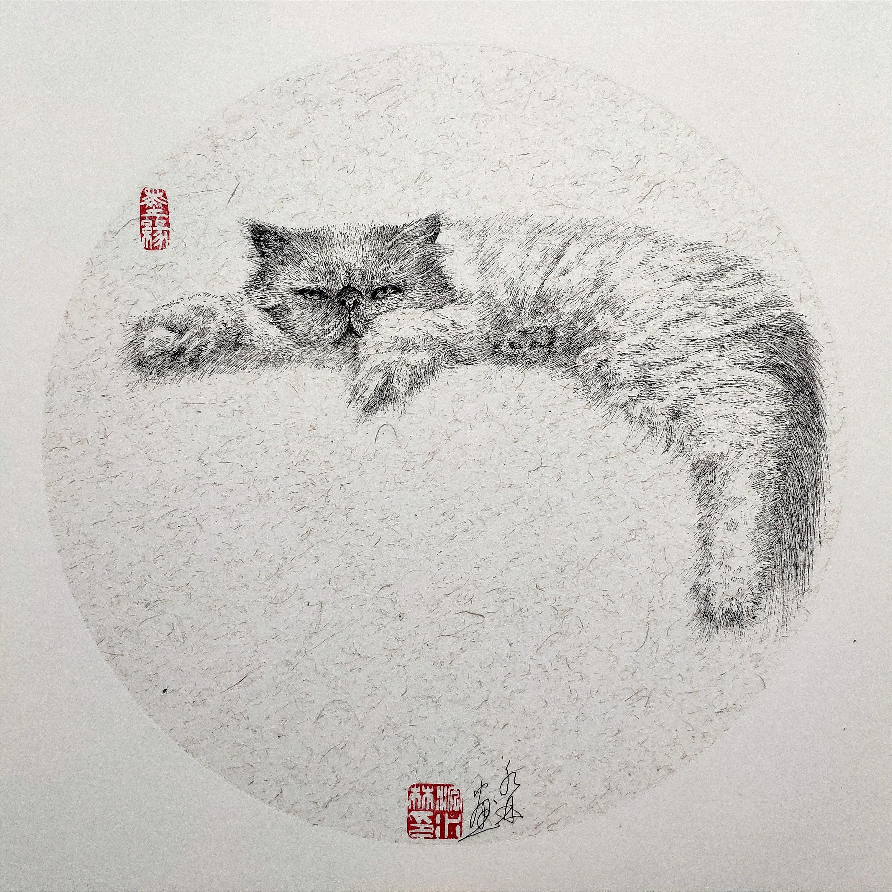 画吧画友作品欣赏,幸福原创画作品