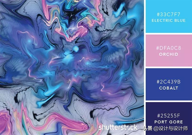 设计色彩总结200字左右,设计配色6种颜色