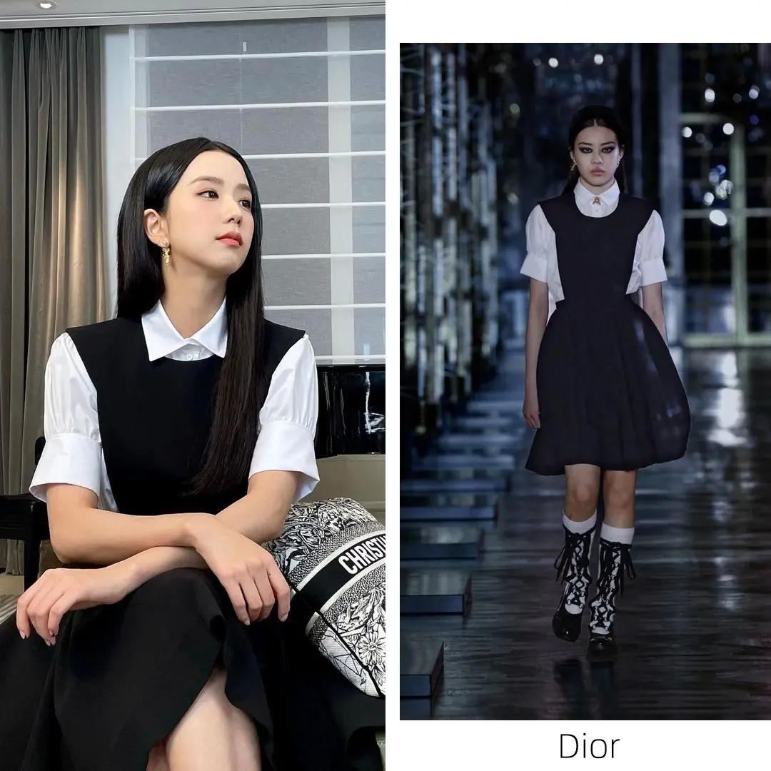 欧阳娜娜王牌对王牌第四季穿裙子,欧阳娜娜的时装周穿搭气质又高级