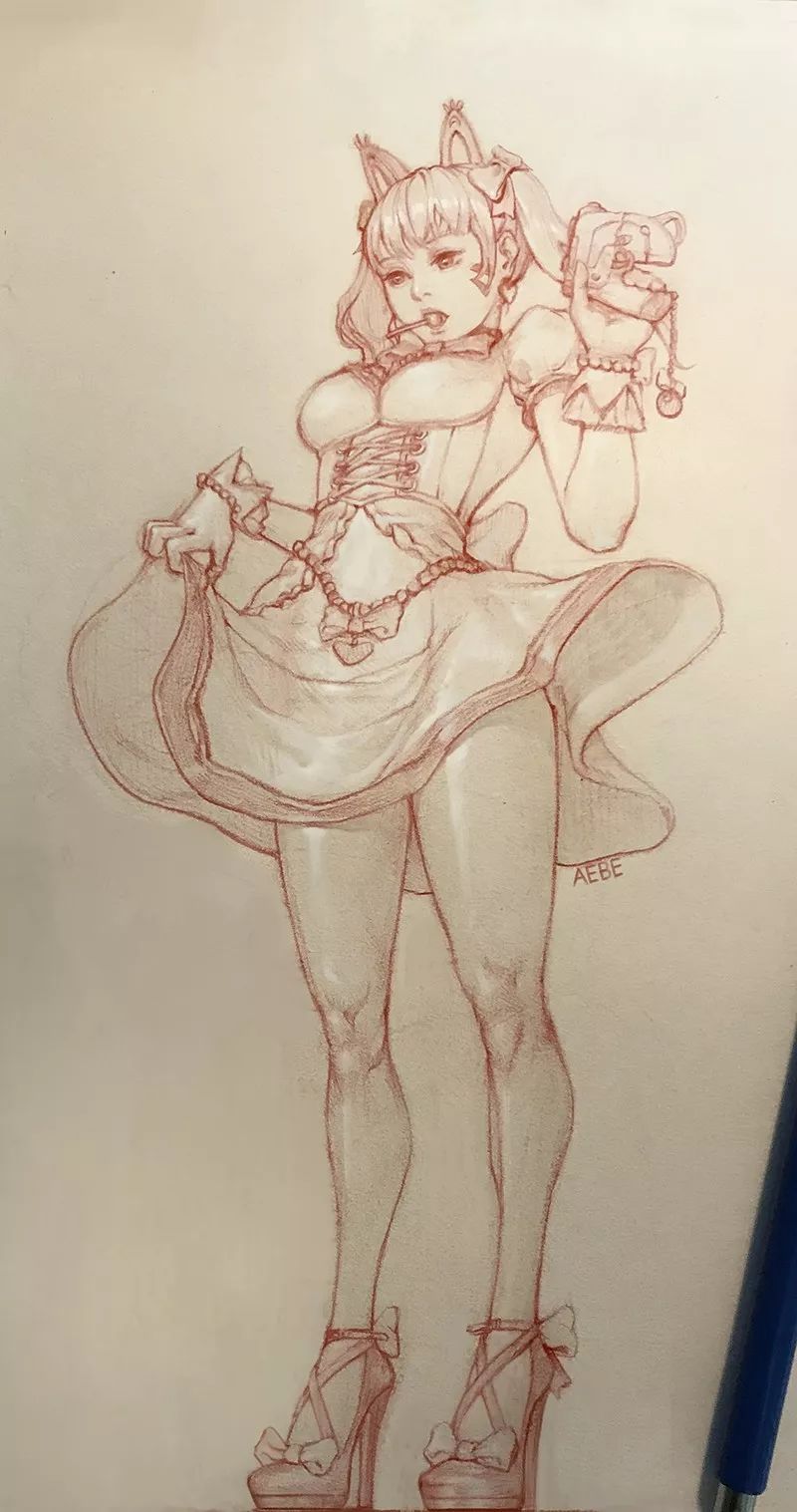 女生人物绘画技巧—少女篇，再也不怕是小萝莉还是御女傻傻分不清