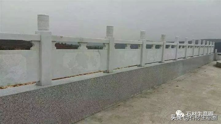 g682花岗岩河道栏杆,湖南河道花岗岩石栏杆