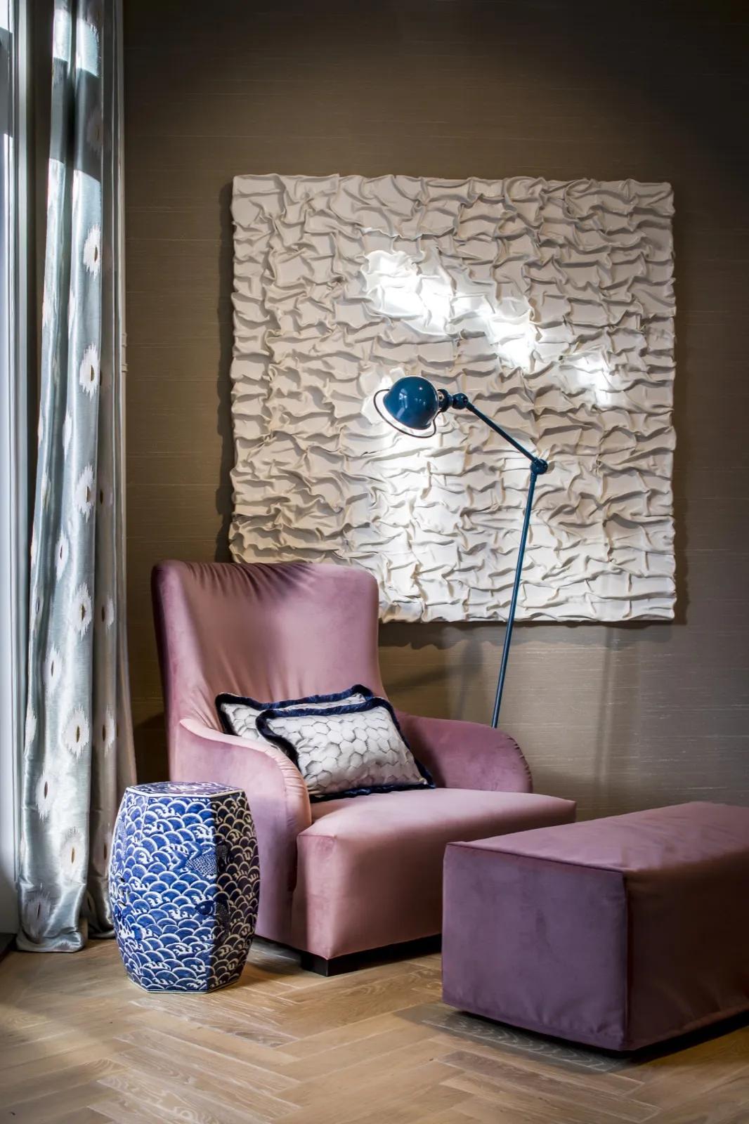 扇形罗马帘效果,日式风格的罗马帘