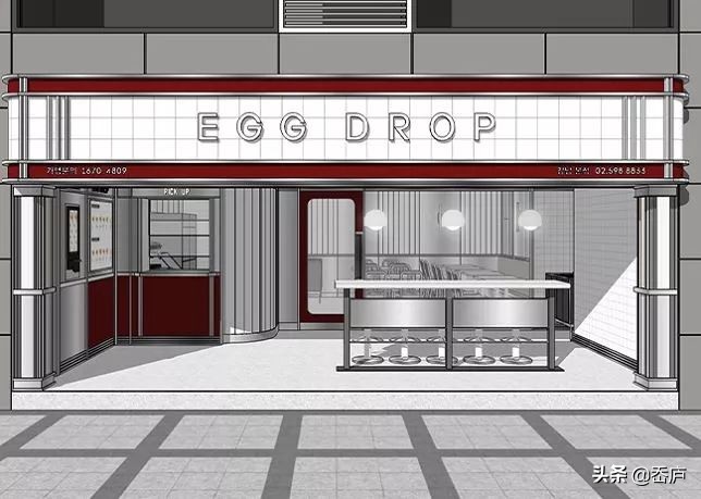 韩国爆红咖啡馆:两年开出80家店,Egg Drop快速走红的秘密是什么