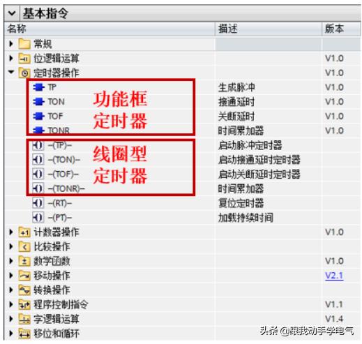 s7-1200指令讲解,s7-200定时器指令有哪些
