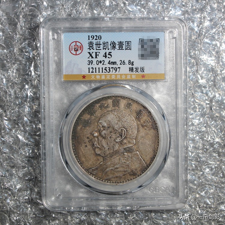 袁大头银元盘龙,武昌九年袁大头银元特征