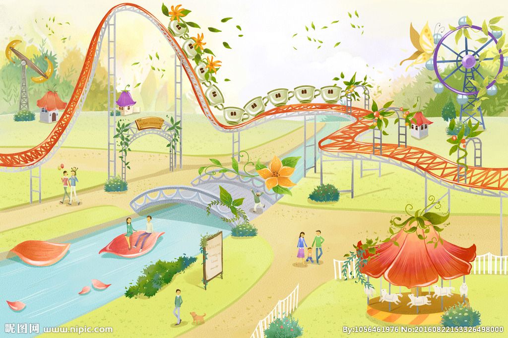 打卡天津欢乐谷,打卡天津摩天轮音乐