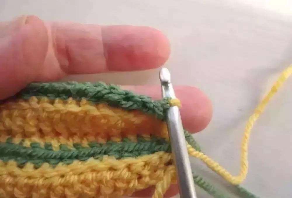 南瓜钩织法图文教程,南瓜的钩织全教程