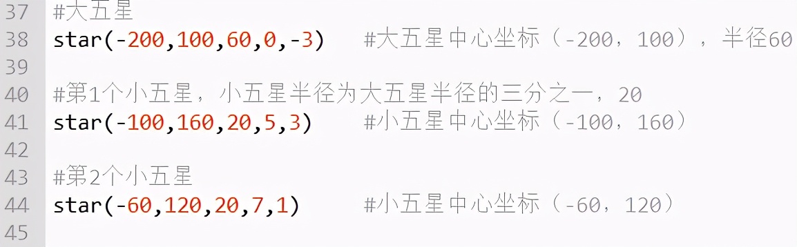 python阶梯图案,python绘制n边形