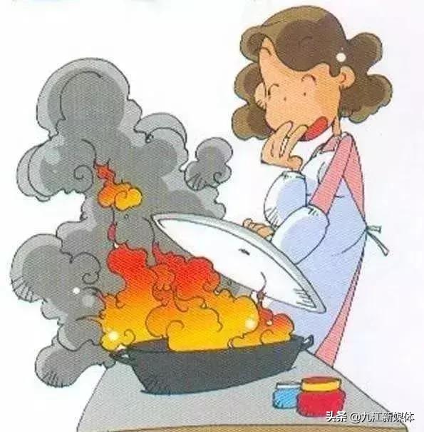 九江庐山煤气罐喷火,居民家中液化气罐喷火江西消防