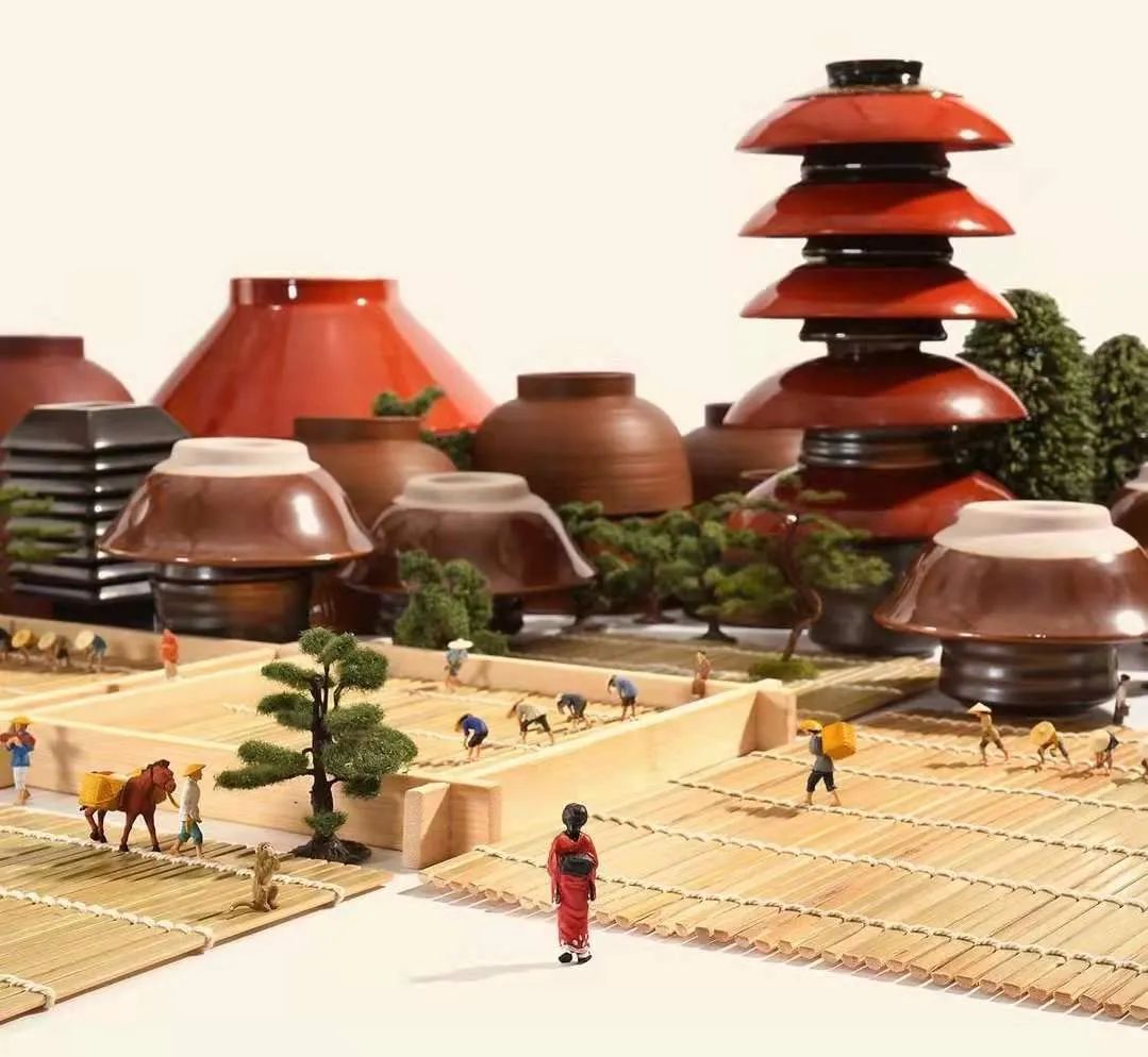 这个日本人，把奥运场地做成一个口罩那么大......