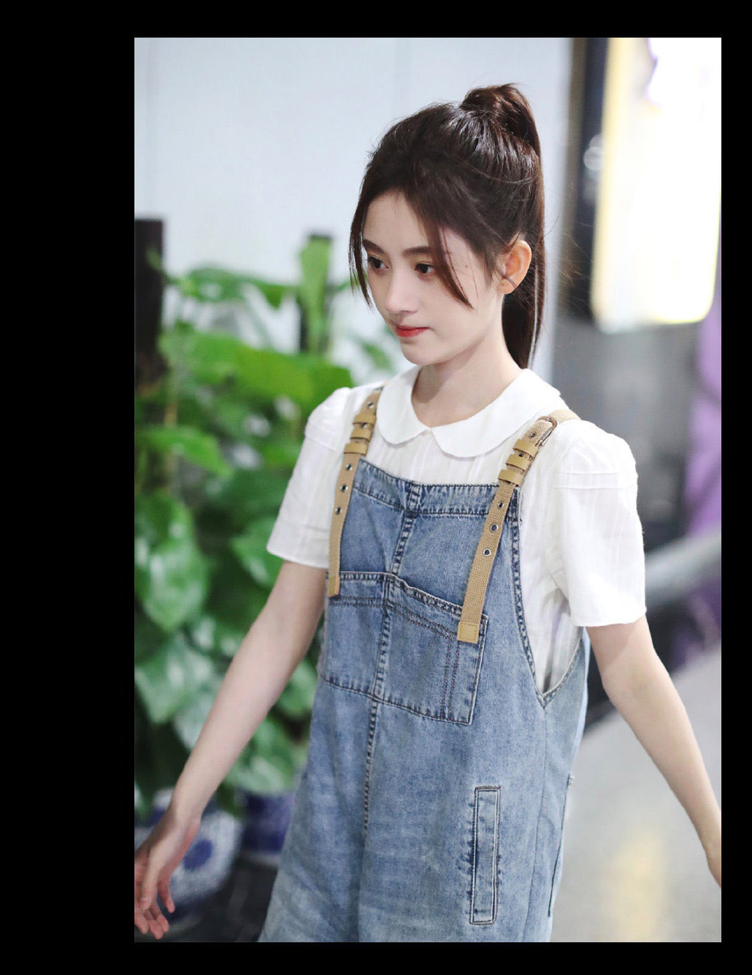 身高只有159的鞠婧祎,穿搭却能显高显瘦,小个子女生也能撑起来