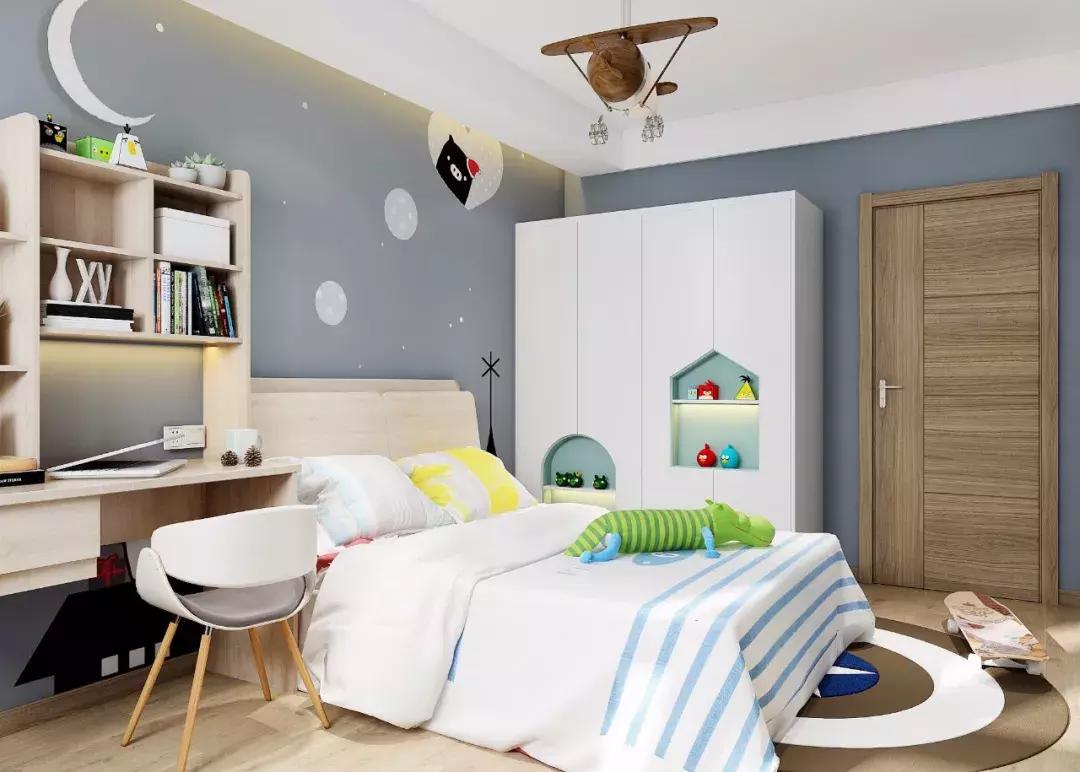 好看不贵的北欧风,北欧轻奢风装修三室两厅87平米