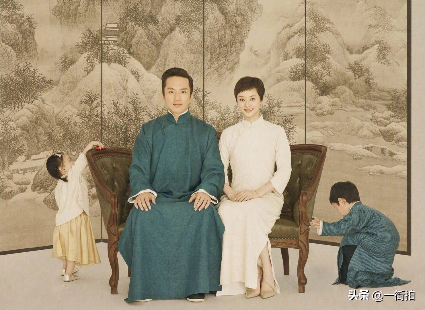 邓超孙俪同框照片,邓超孙俪近期合照