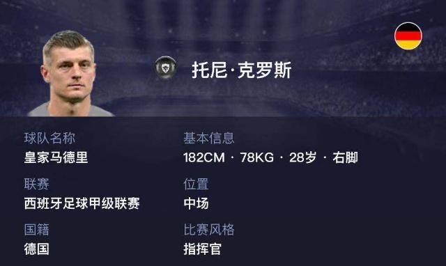 实况足球2024妖人罗斯,实况足球托尼克罗斯普卡