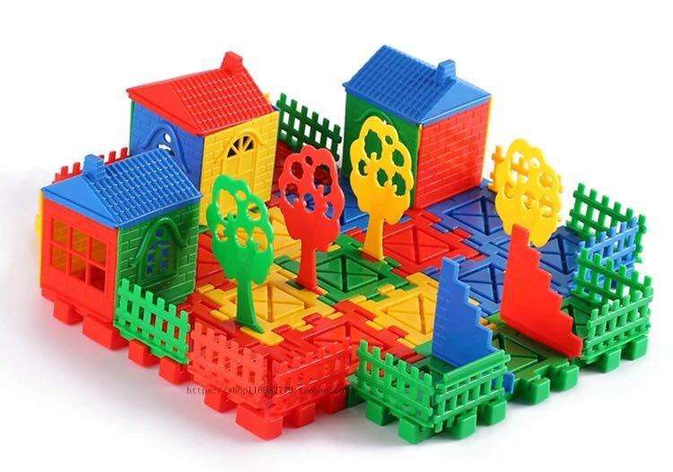 怎么启发孩子玩积木的勇气和兴趣,拼积木可以锻炼孩子的左右脑