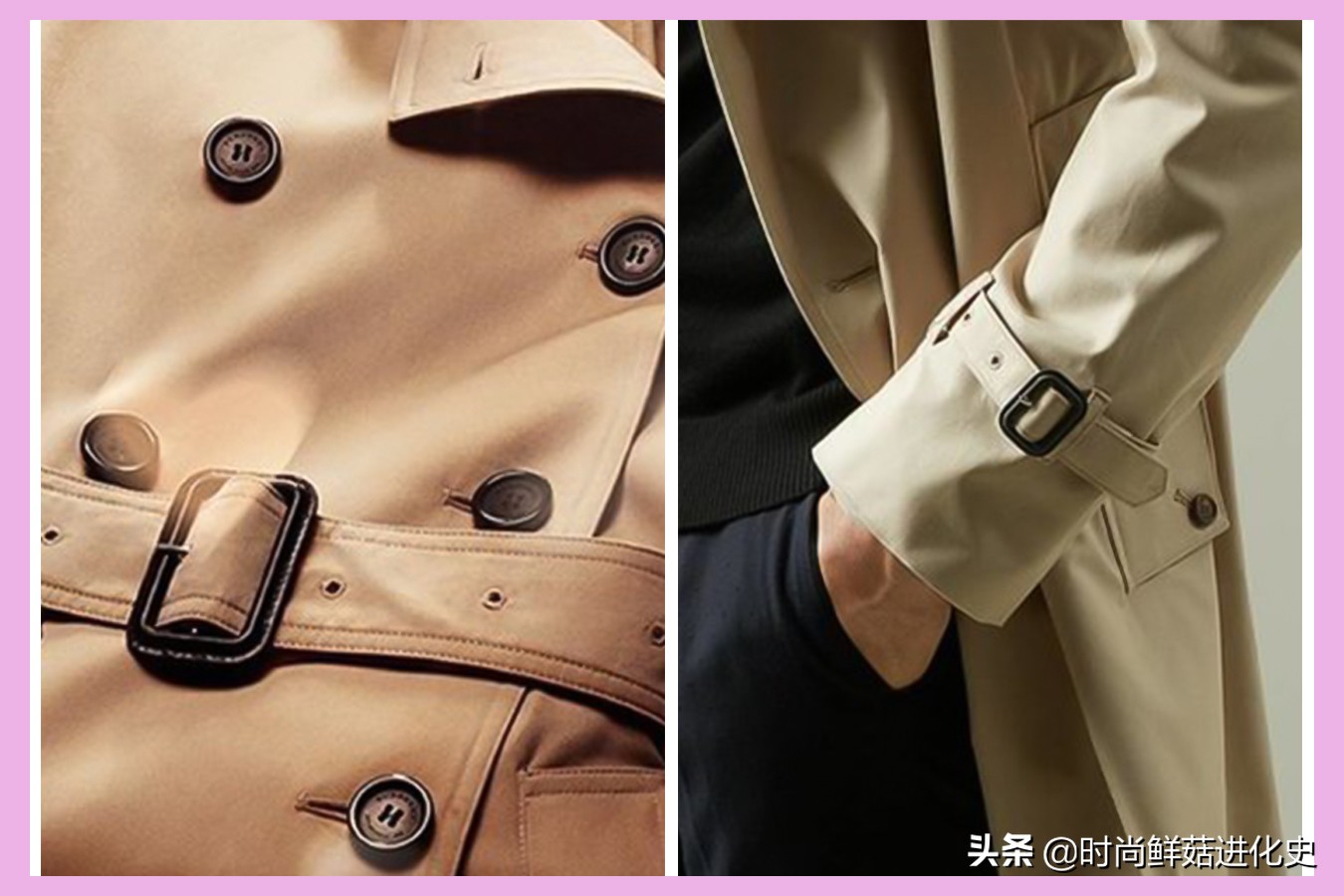 burberry风衣经典老款图片短款,经典不过时的burberry风衣