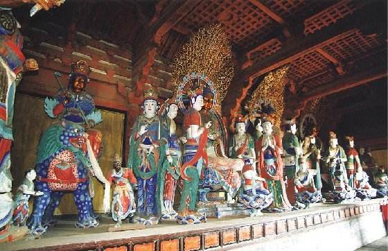 十大名胜古迹山西五台山,山西五台山风景秀丽建筑精巧